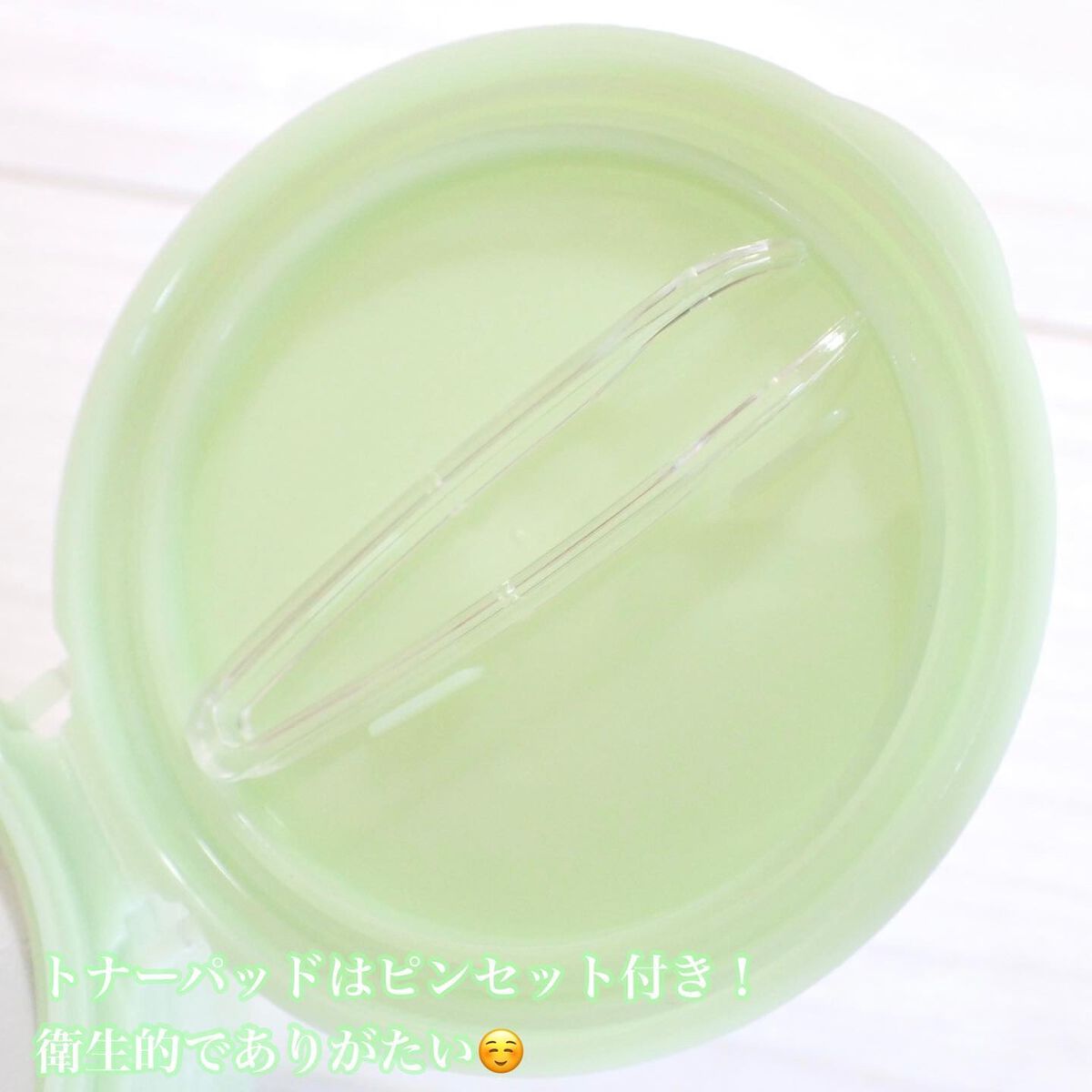 ドクダミカーミングタッチスポットパッド/Abib /トナーパッドを使ったクチコミ（2枚目）