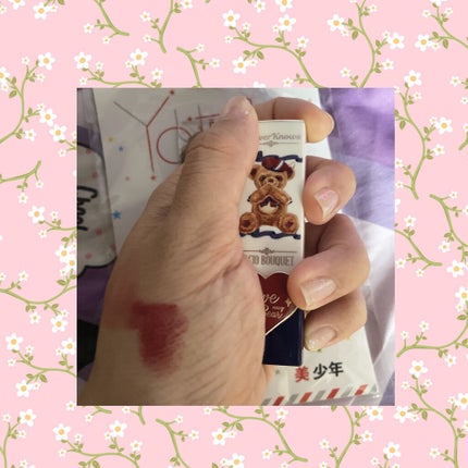 Love Bear マットリップスティック/FlowerKnows/口紅を使ったクチコミ(1枚目)