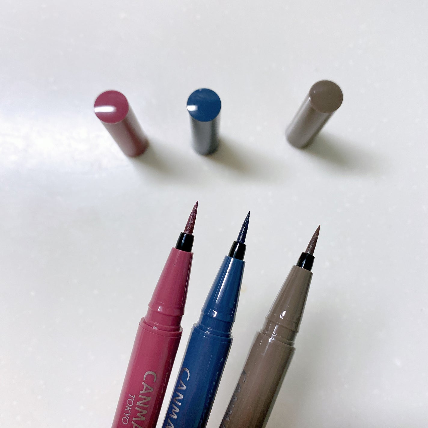 トキメキトゥインクルアイライナー/キャンメイク/リキッドアイライナーを使ったクチコミ(3枚目)