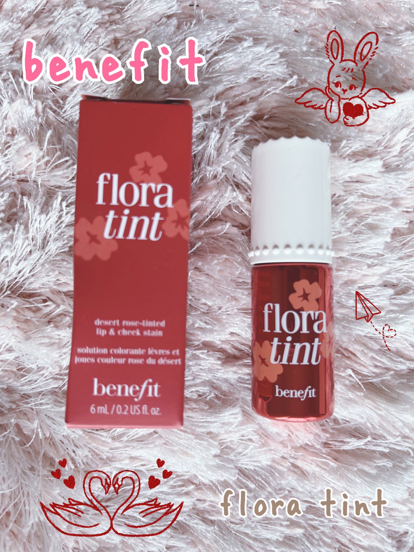 フローラティント リップ&チーク ステイン/ベネフィット/リップティントを使ったクチコミ(1枚目)