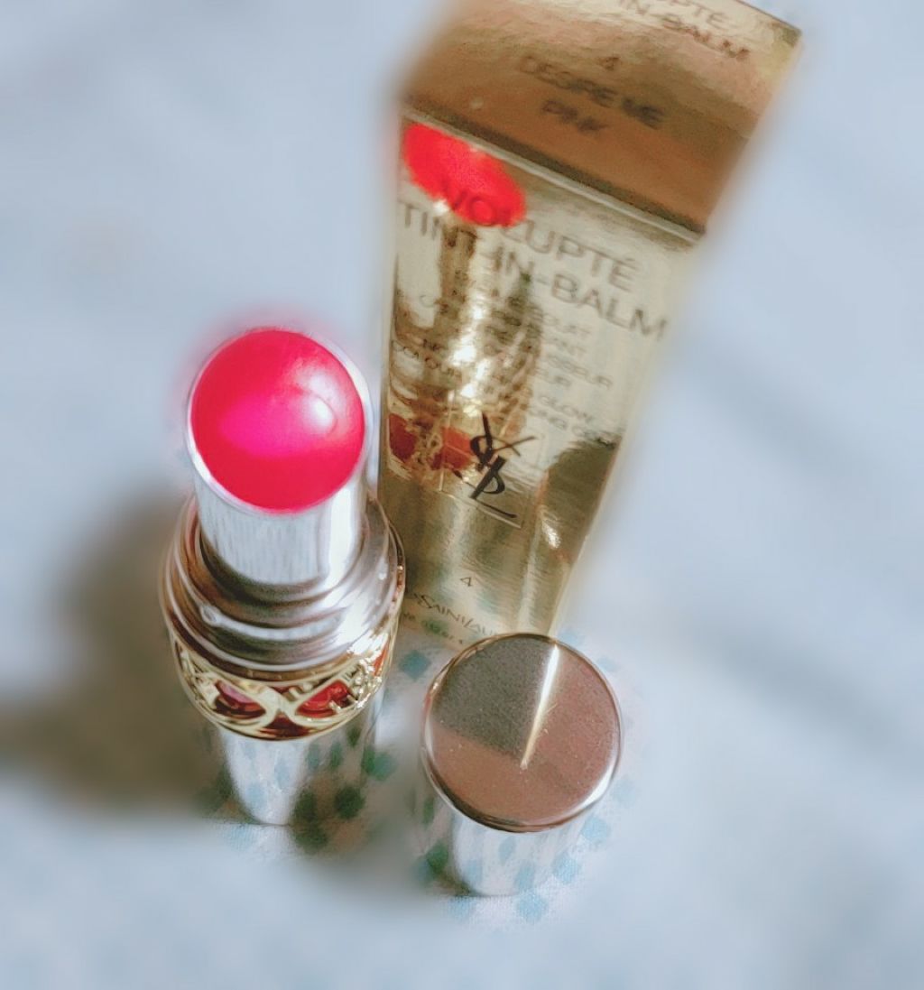 ヴォリュプテ ティントインバーム/YVES SAINT LAURENT BEAUTE/口紅を使ったクチコミ(1枚目)