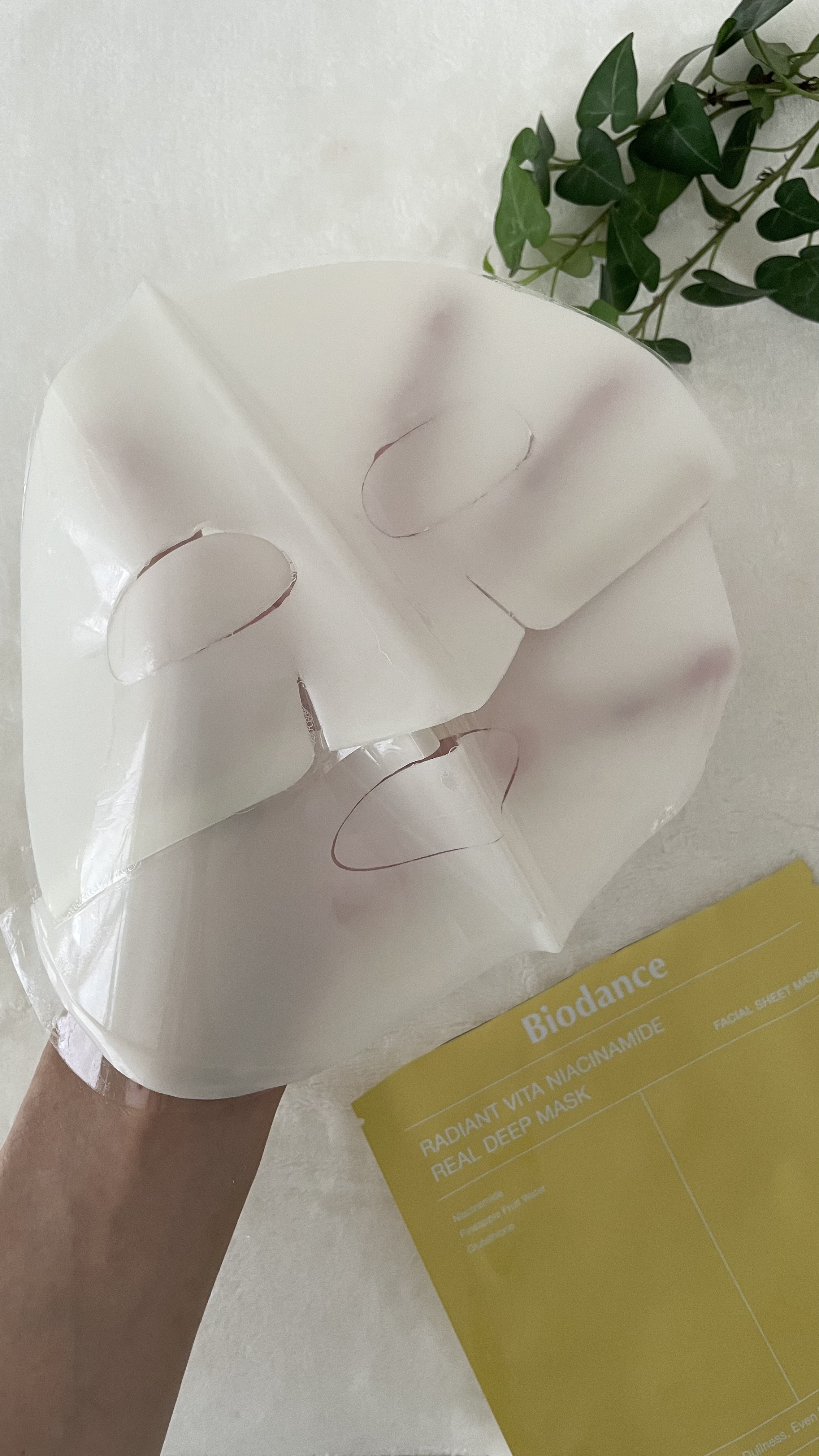 ビタナイアシンアミド リアルディープマスク/Biodance/シートマスク・パックを使ったクチコミ（3枚目）