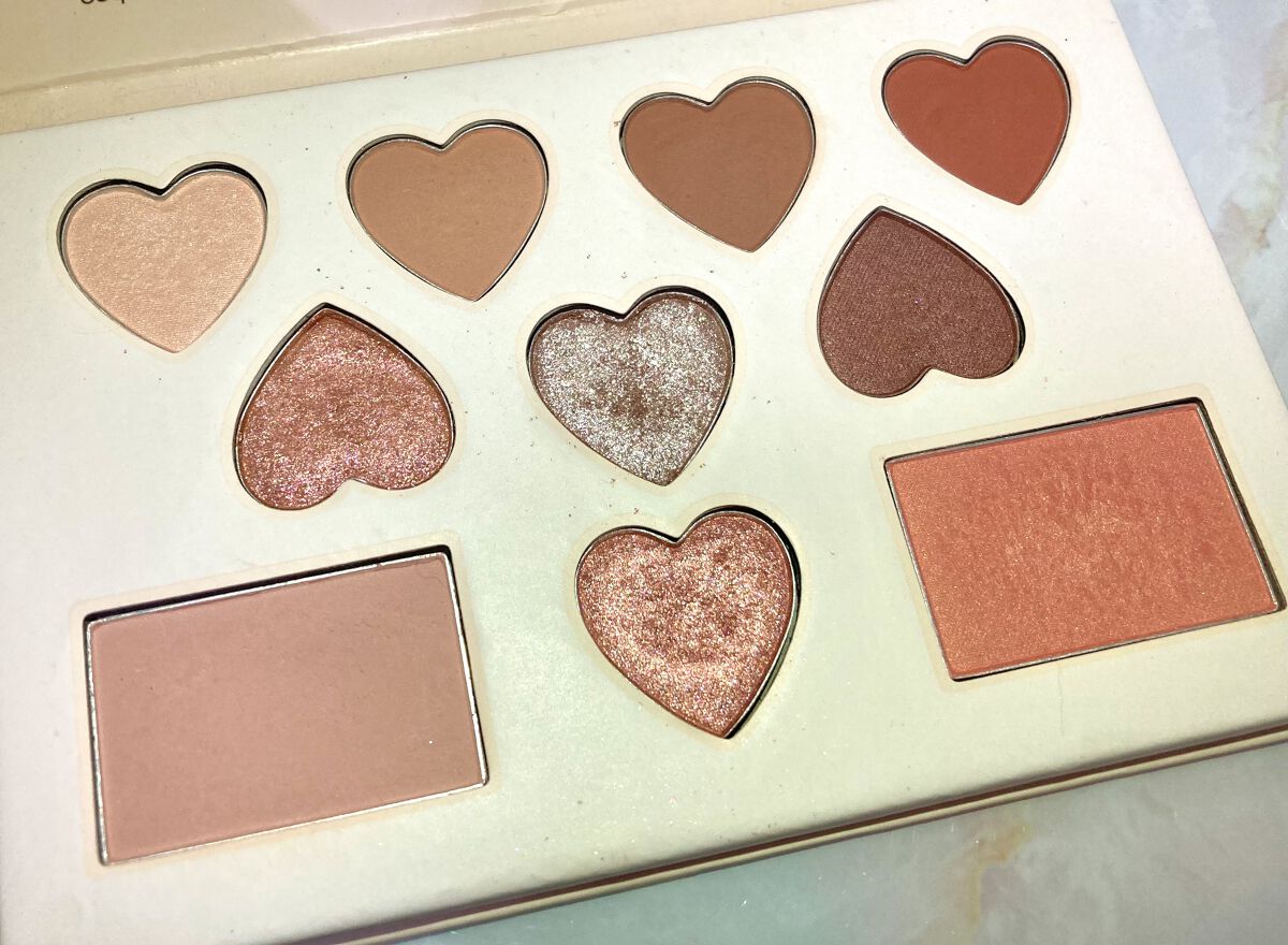 カラーフィルターシャドウパレット(ラインフレンズエディション) No.5/MISSHA/アイシャドウパレットを使ったクチコミ（3枚目）