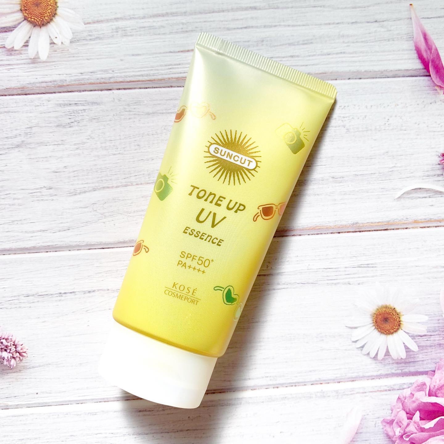 サンカットR トーンアップUV エッセンス レモンイエロー/サンカット®/日焼け止めローションを使ったクチコミ（1枚目）