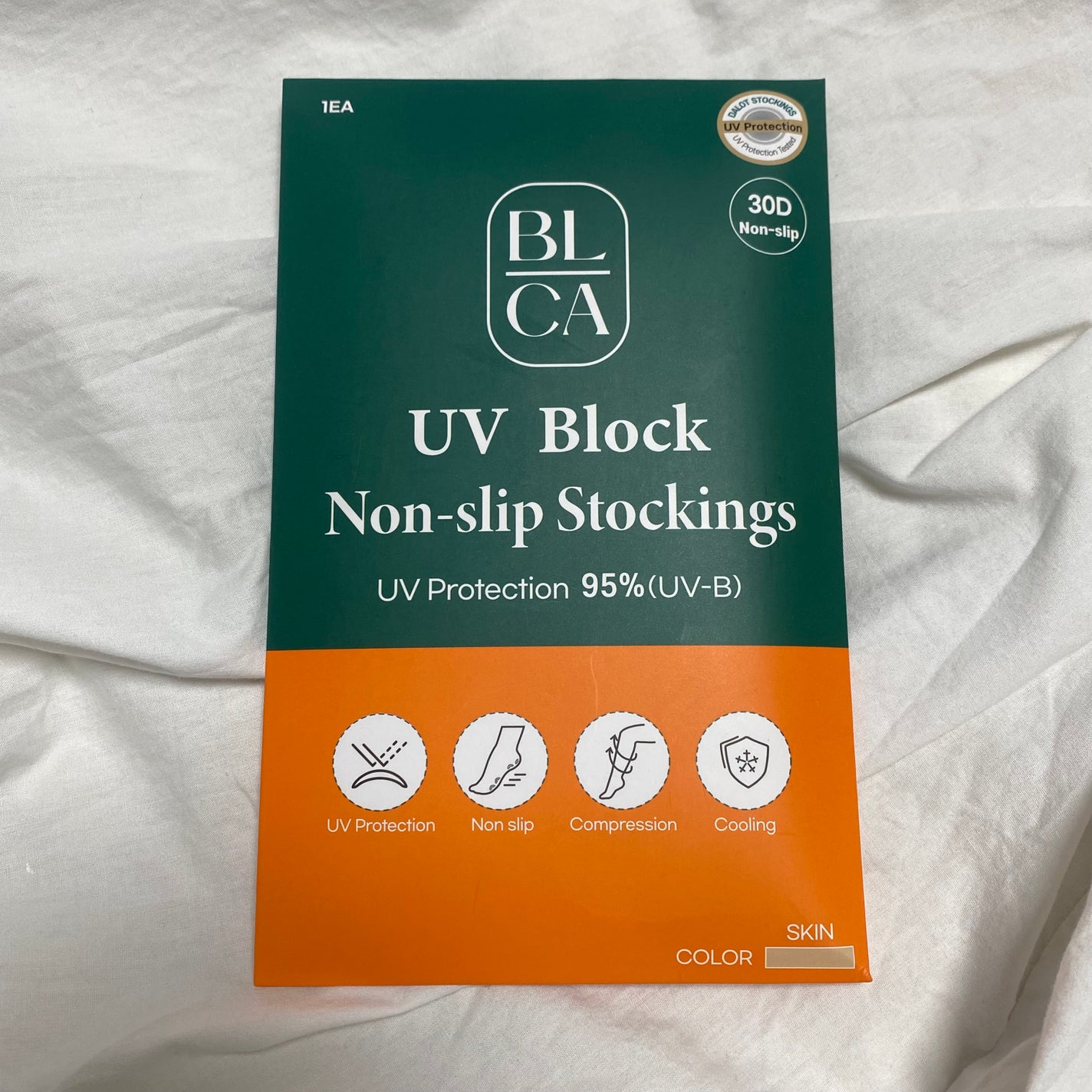 BLCA 紫外線カット 30d ゴルフストッキング/BLCA/レッグ・フットケアを使ったクチコミ(1枚目)