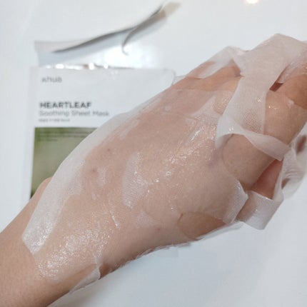 ドクダミ77 % 鎮静マスクパック/Anua/シートマスク・パックを使ったクチコミ(2枚目)