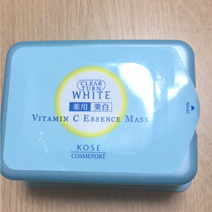 エッセンスマスク (ビタミンC)/クリアターン/シートマスク・パックを使ったクチコミ(2枚目)