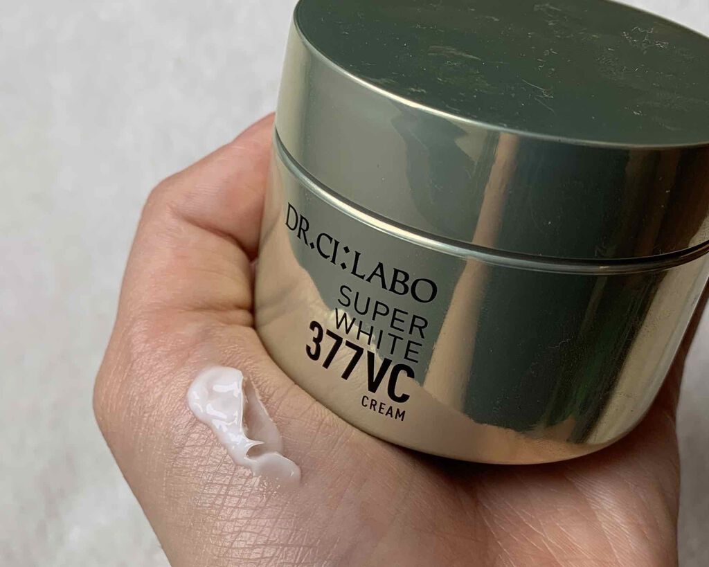 スーパーホワイト377VCクリーム/ドクターシーラボⓇ/フェイスクリームを使ったクチコミ（2枚目）