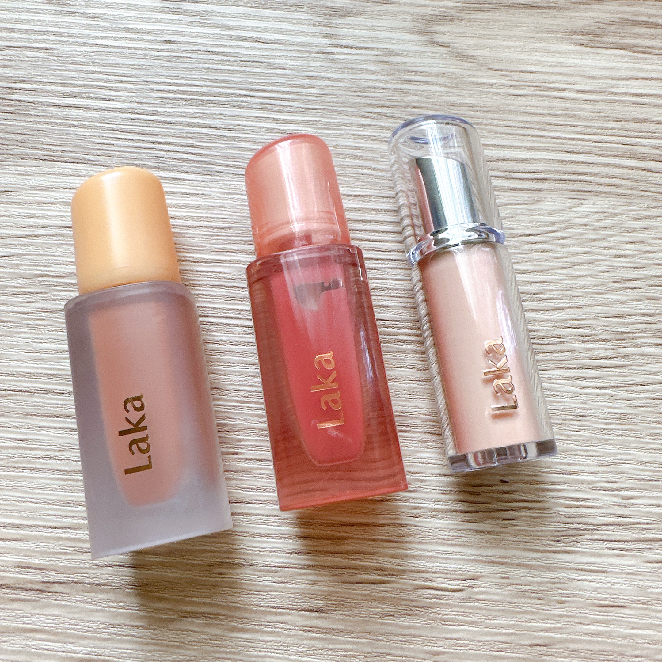 ジェリーイングヌードグロス/Laka/リップグロスを使ったクチコミ（1枚目）