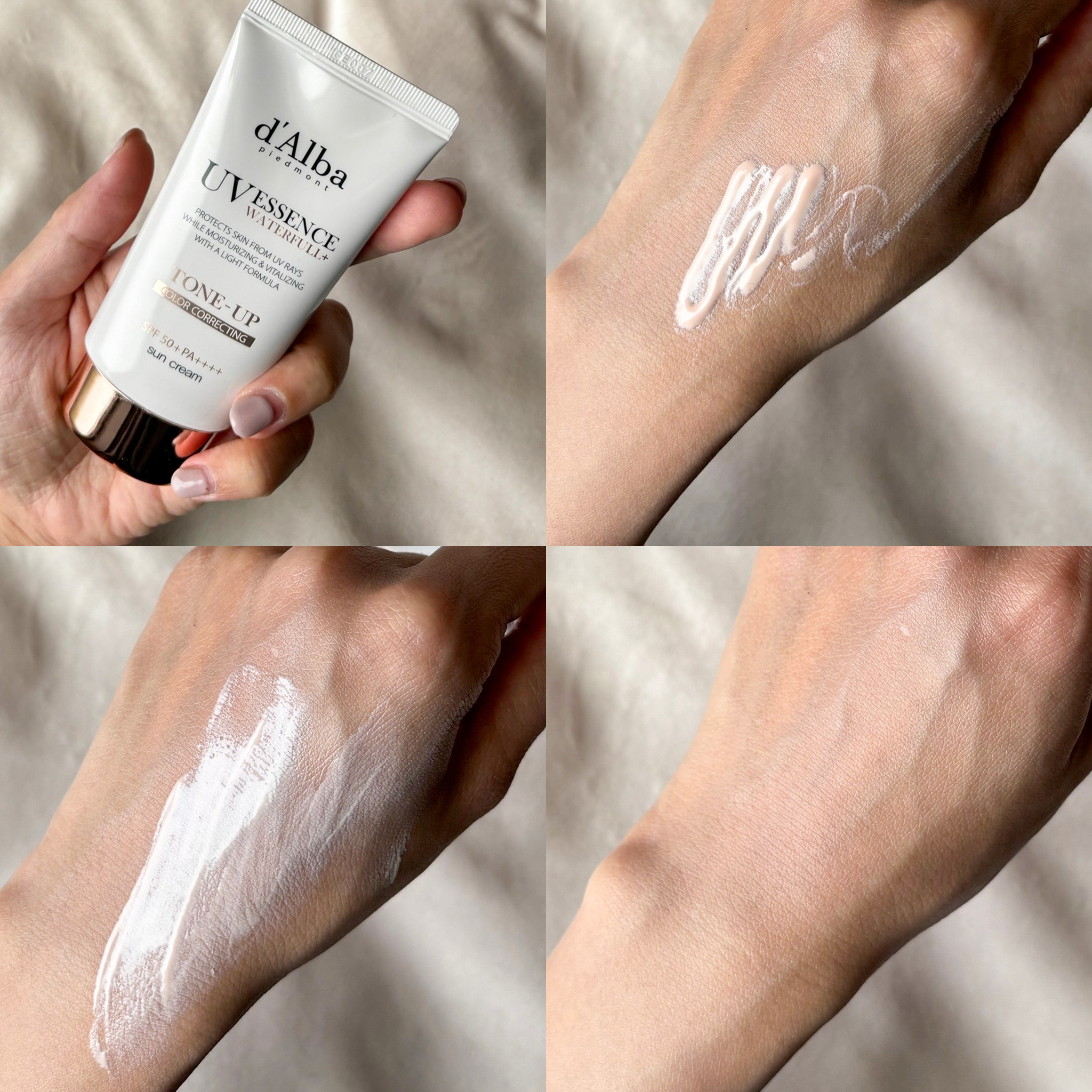 ウォータフルトーンアップサンクッション/ダルバ/化粧下地を使ったクチコミ（3枚目）