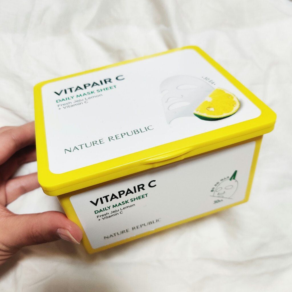 ビタペアCデイリーシートマスク/ネイチャーリパブリック/シートマスク・パックを使ったクチコミ(1枚目)