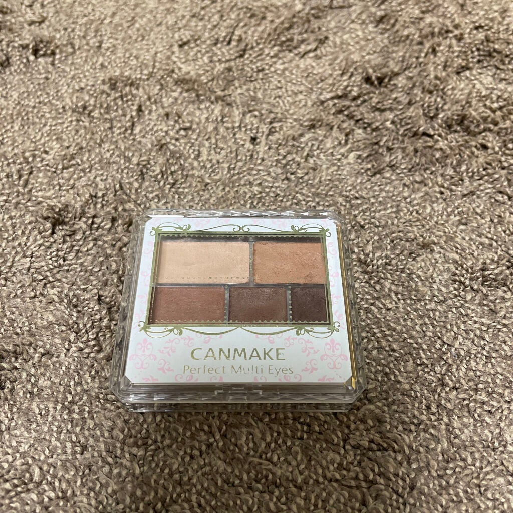 パーフェクトマルチアイズ/キャンメイク/アイシャドウパレットを使ったクチコミ(1枚目)