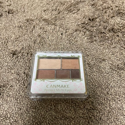 パーフェクトマルチアイズ/キャンメイク/アイシャドウパレットを使ったクチコミ(1枚目)