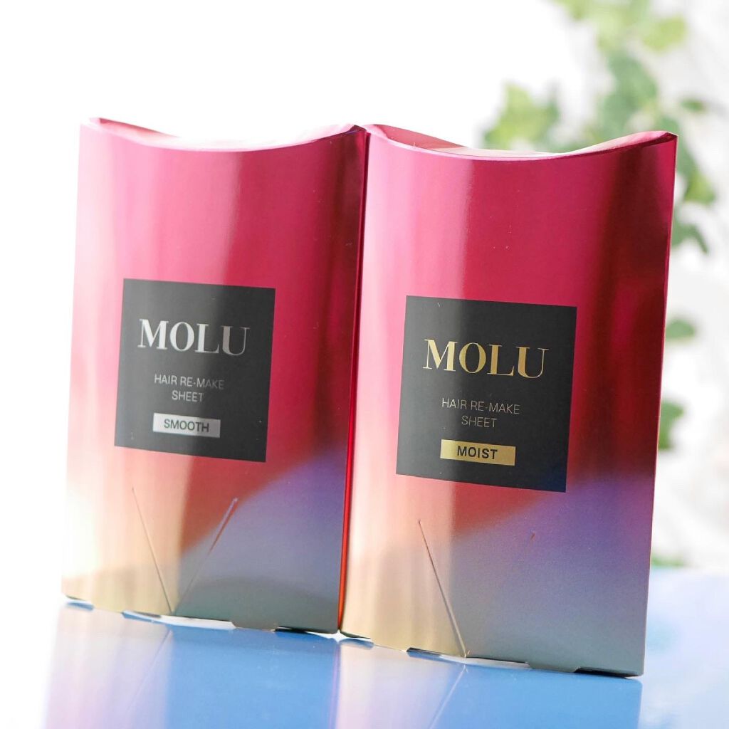 ヘアリセットシート/MOLU/ヘアケアグッズを使ったクチコミ(1枚目)