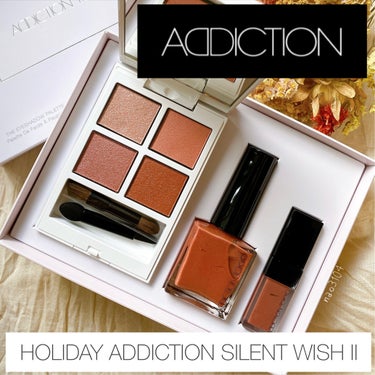 ＊#ADDICTION #アディクション ＊

HOLIDAY ADDICTION 2023 COLLECTION

✔︎ HOLIDAY ADDICTION SILENT WISH　II
#ホリデーア