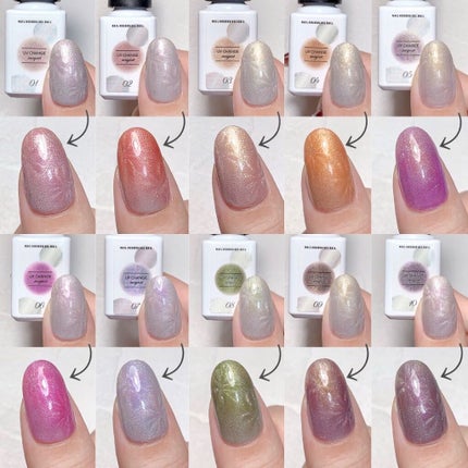 セルフカラージェル/ネイル工房/ジェルネイルを使ったクチコミ(4枚目)