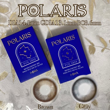 i-sha POLARISのクチコミ「I-SHA POLARIS 
Ursa Brown / Ursa Gray
DIA14.1mm.....」（1枚目）