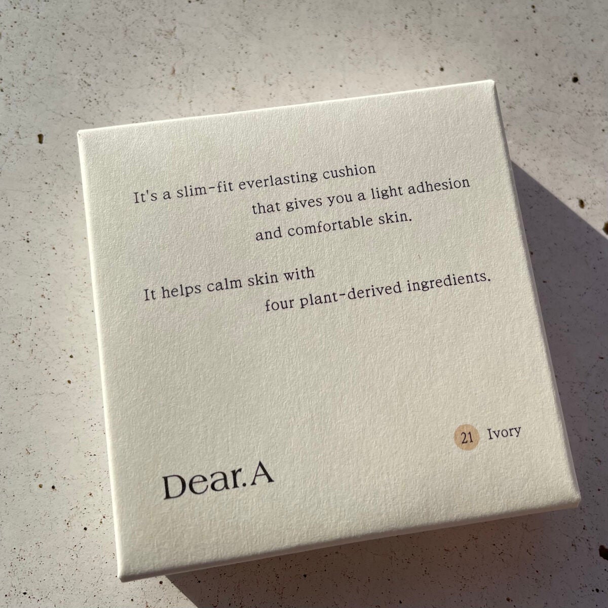 スリムフィット エバーラスティング クッション/Dear.A/クッションファンデーションを使ったクチコミ(3枚目)