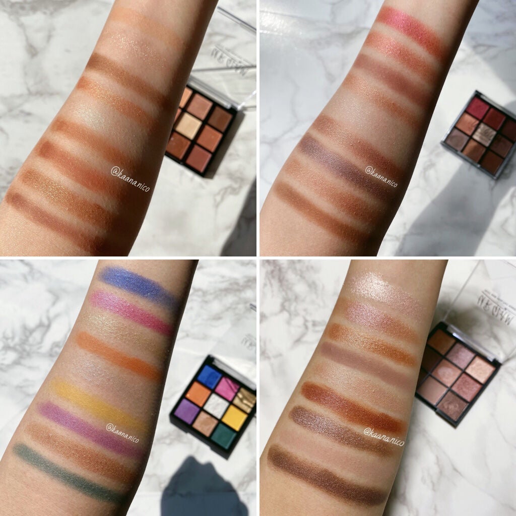 UR GLAM BLOOMING EYE COLOR PALETTE/U R GLAM/アイシャドウパレットを使ったクチコミ(3枚目)