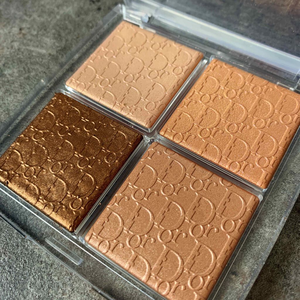 ディオール バックステージ フェイス グロウ パレット/Dior/ハイライトを使ったクチコミ（2枚目）