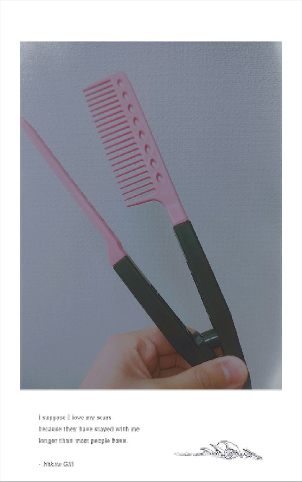 ストレートコーム/DAISO/ヘアコームを使ったクチコミ（1枚目）