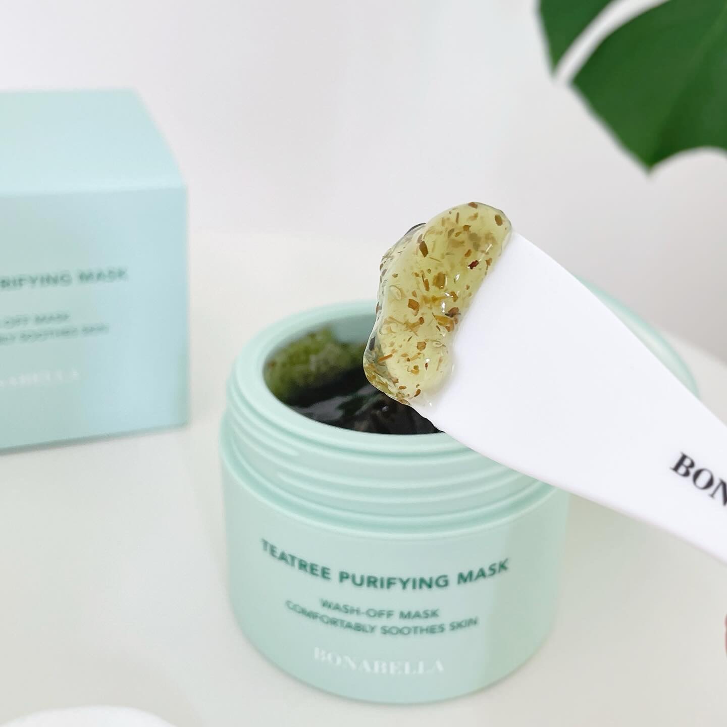 ティーツリーピュリファイングマスク/BONABELLA/洗い流すパック・マスクを使ったクチコミ（2枚目）