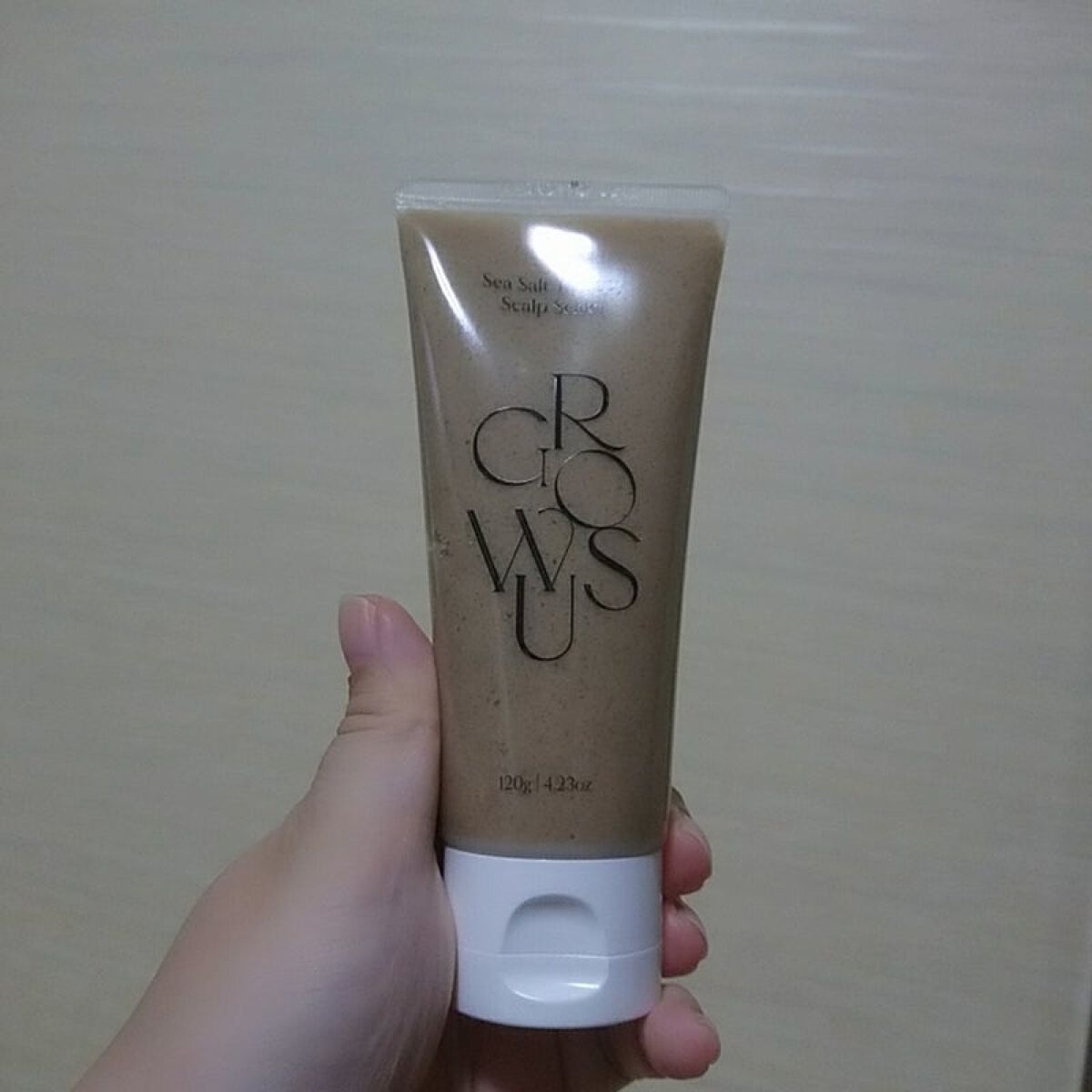 シーソルトセラピースカルプスケーラー/GROWUS/ヘッドスクラブを使ったクチコミ（1枚目）