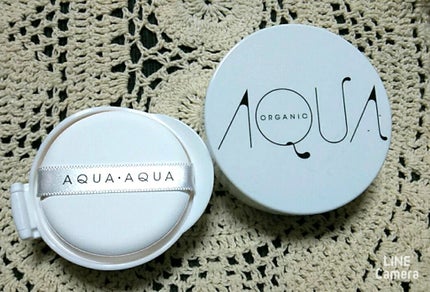 オーガニッククッションコンパクト/アクア・アクア/クッションファンデーションを使ったクチコミ(1枚目)