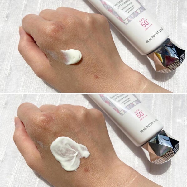 エブリデイブライト UVプロテクター ホワイトフローラル/JILL STUART/日焼け止めジェル by airi__koizumi