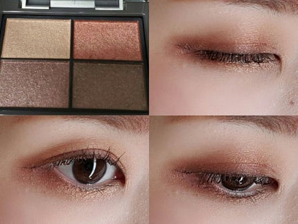 パレットアイシャドウ/&be/アイシャドウパレットを使ったクチコミ(3枚目)