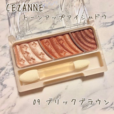 トーンアップアイシャドウ/CEZANNE/アイシャドウパレットを使ったクチコミ（2枚目）