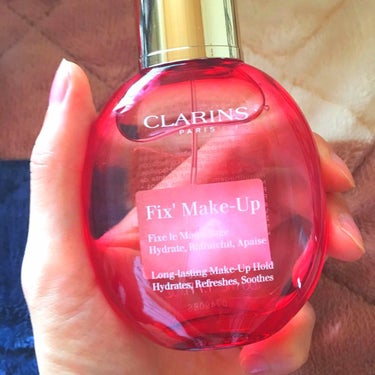 フィックス メイクアップ/CLARINS/ミスト状化粧水を使ったクチコミ（1枚目）