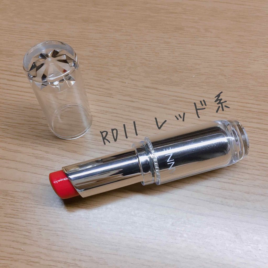 ラスティンググロスリップ/CEZANNE/口紅を使ったクチコミ（1枚目）