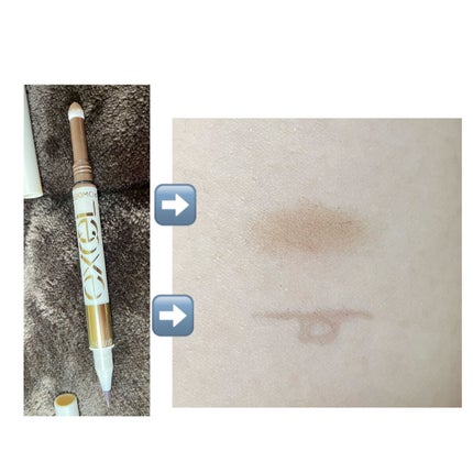 ロングラスティングアイブロウ/excel/リキッドアイブロウを使ったクチコミ(4枚目)