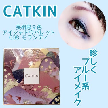 長相思シリーズ 9色アイシャドウパレット/CATKIN/パウダーアイシャドウを使ったクチコミ（1枚目）