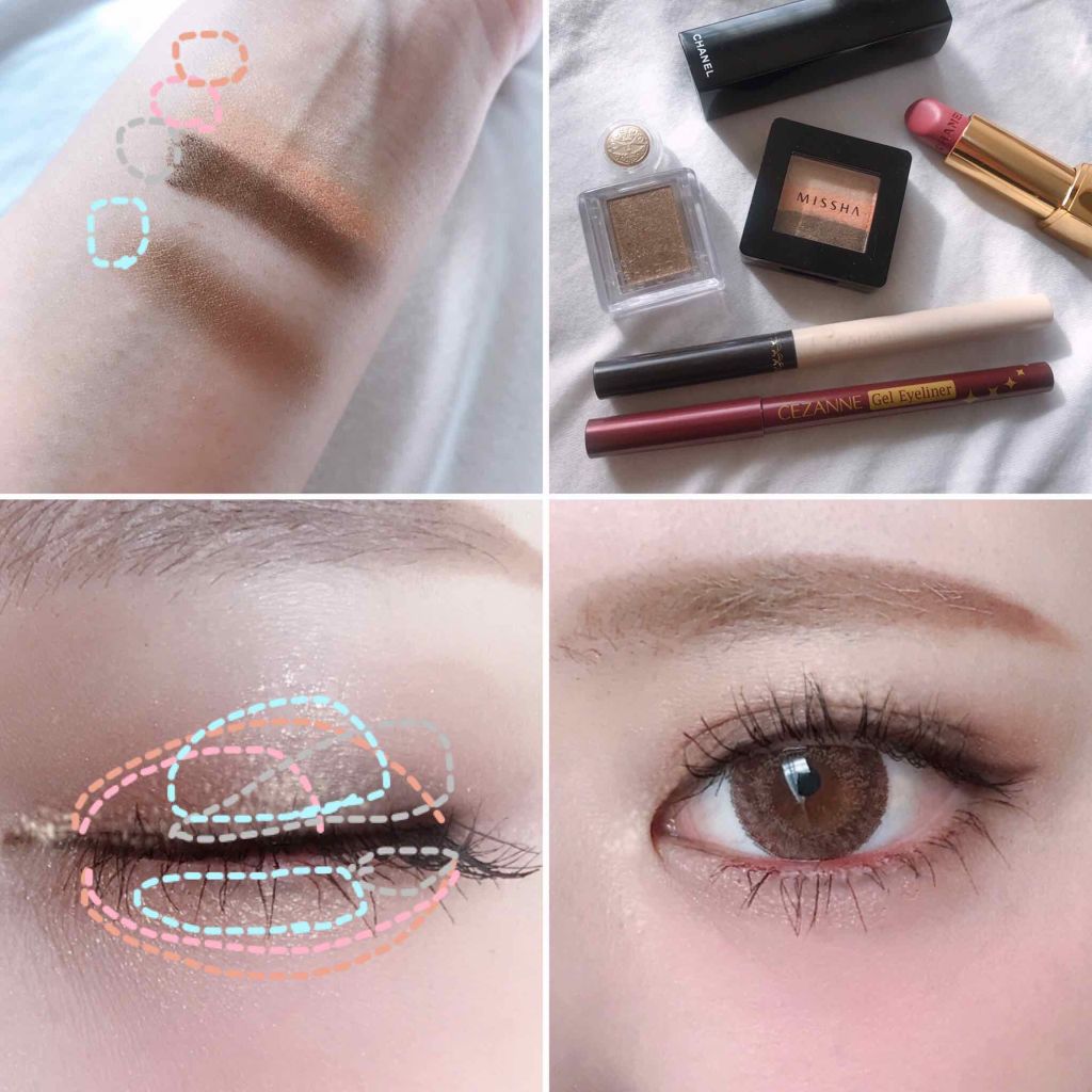 ジェルラインアーティスト/キャンメイク/ジェルアイライナーを使ったクチコミ(2枚目)