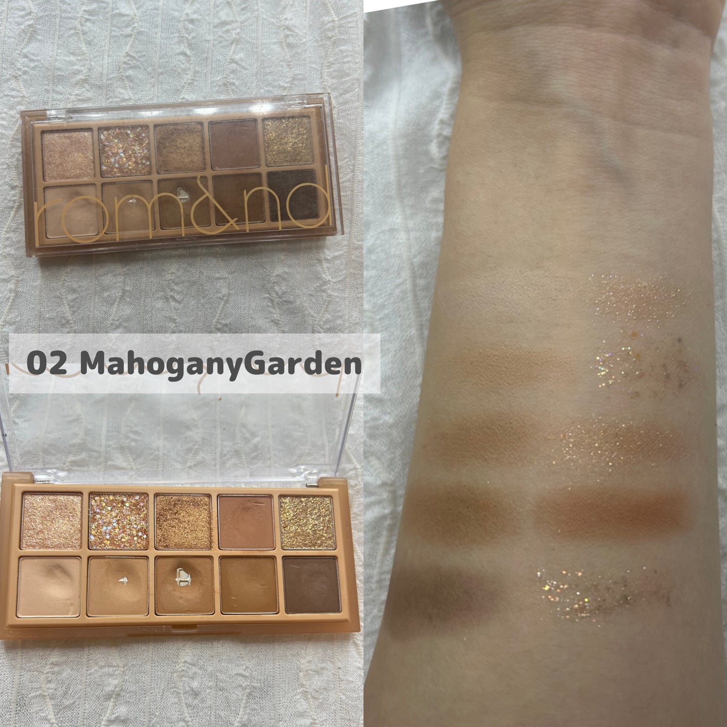 ベターザンパレット/rom&nd/アイシャドウパレットを使ったクチコミ(4枚目)