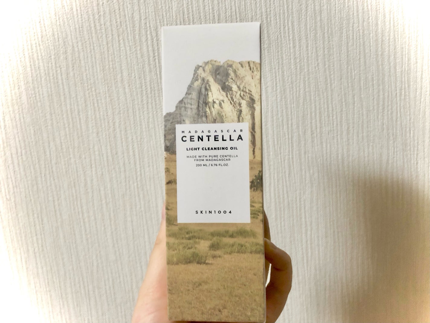 センテラ ライトクレンジングオイル/SKIN1004/オイルクレンジングを使ったクチコミ(1枚目)