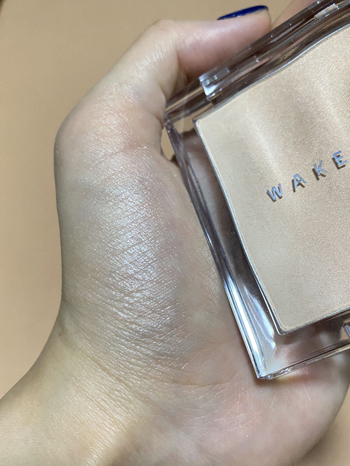 ミックスブラーリングボリュームハイライター/wakemake/パウダーハイライトを使ったクチコミ（2枚目）