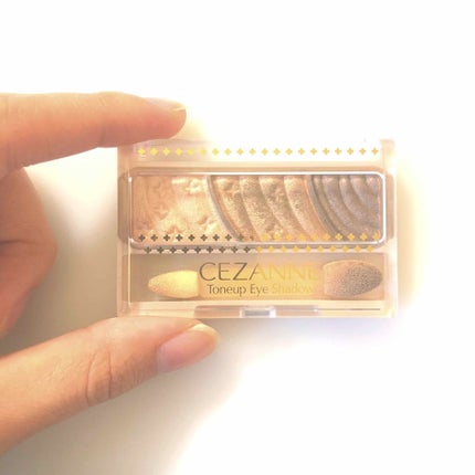 トーンアップアイシャドウ/CEZANNE/アイシャドウパレットを使ったクチコミ(1枚目)