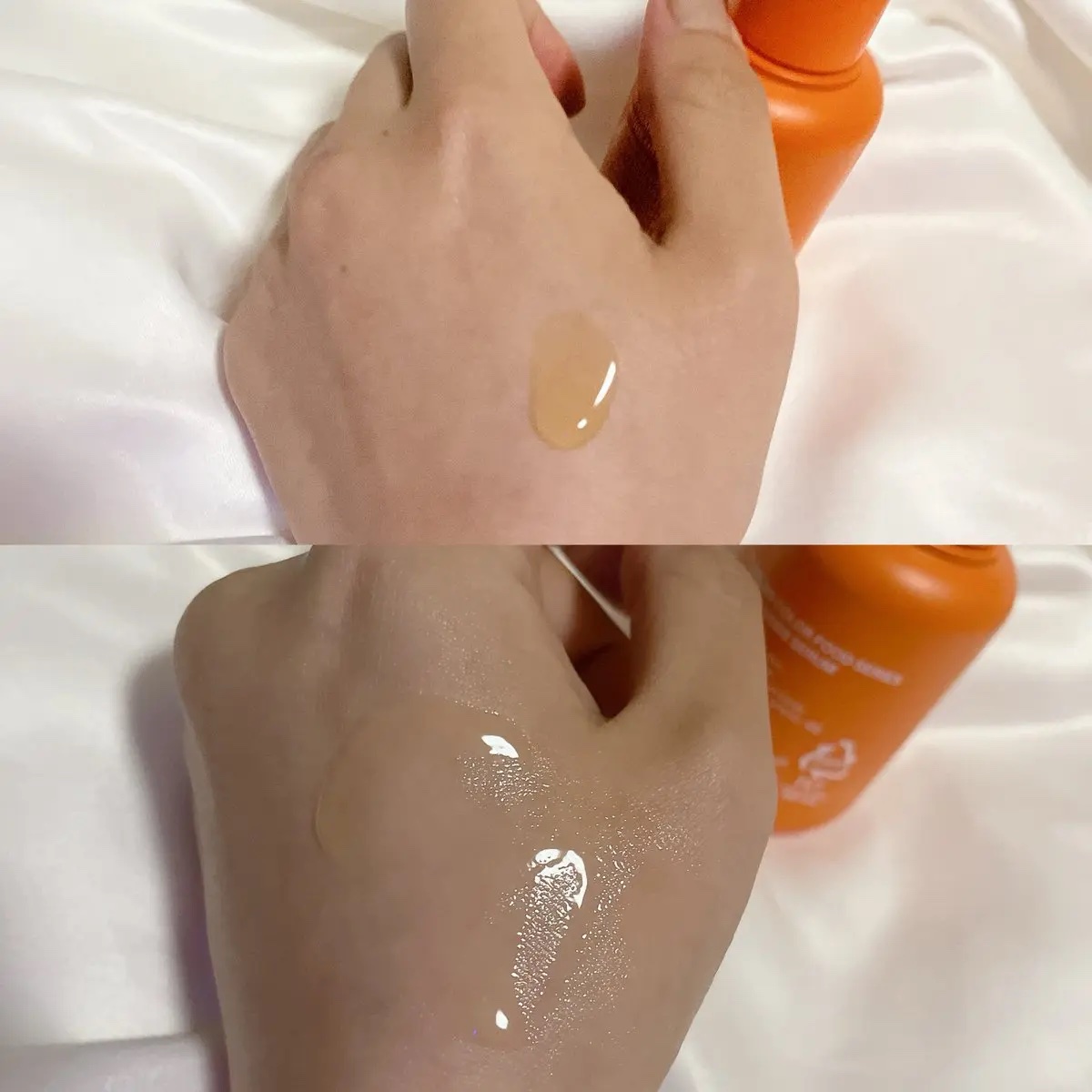 カラーフードシリーズオレンジオアシスセラム/Tovegan/美容液を使ったクチコミ（3枚目）