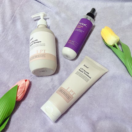 LPTケラチンリペアトリートメント/Daleaf/洗い流すヘアトリートメントを使ったクチコミ(1枚目)