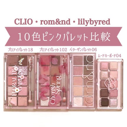 プロ アイ パレット/CLIO/アイシャドウパレットを使ったクチコミ(1枚目)