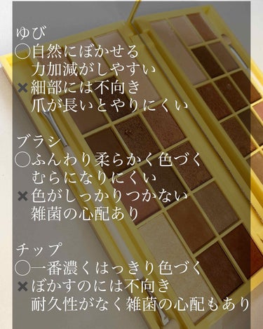 セリア プチ アイシャドウブラシ Sのクチコミ「こんにちは。

はじめに、前回の投稿#みんなに質問 に投票してくださった方、ありがとうございま.....」（3枚目）