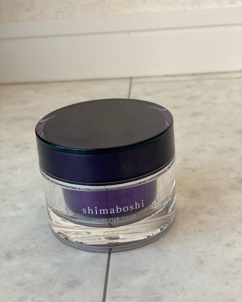 ラスターリッチクリーム/shimaboshi/フェイスクリームを使ったクチコミ(1枚目)