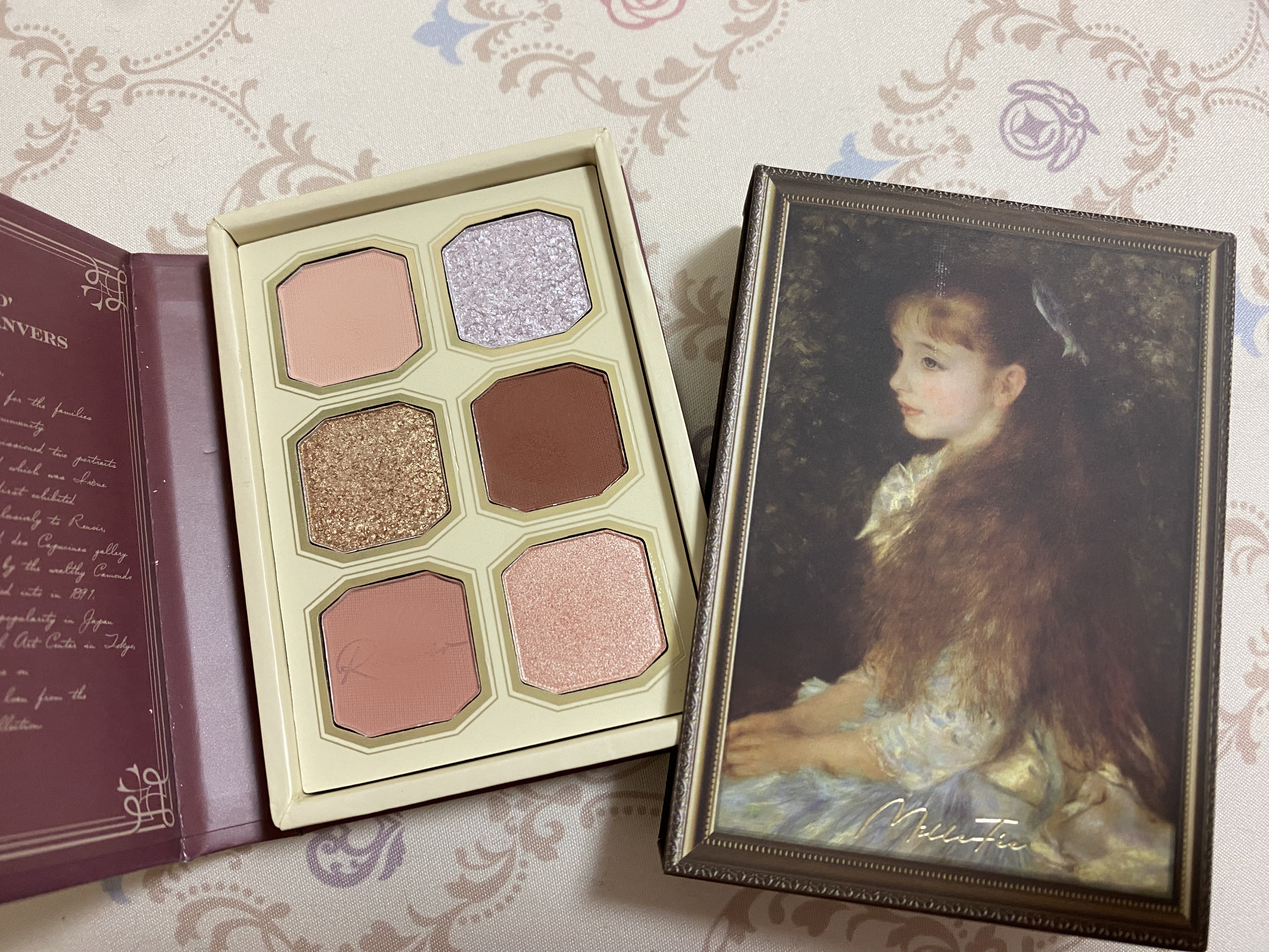 絵画アイシャドウパレット/MilleFée/アイシャドウパレットを使ったクチコミ（1枚目）
