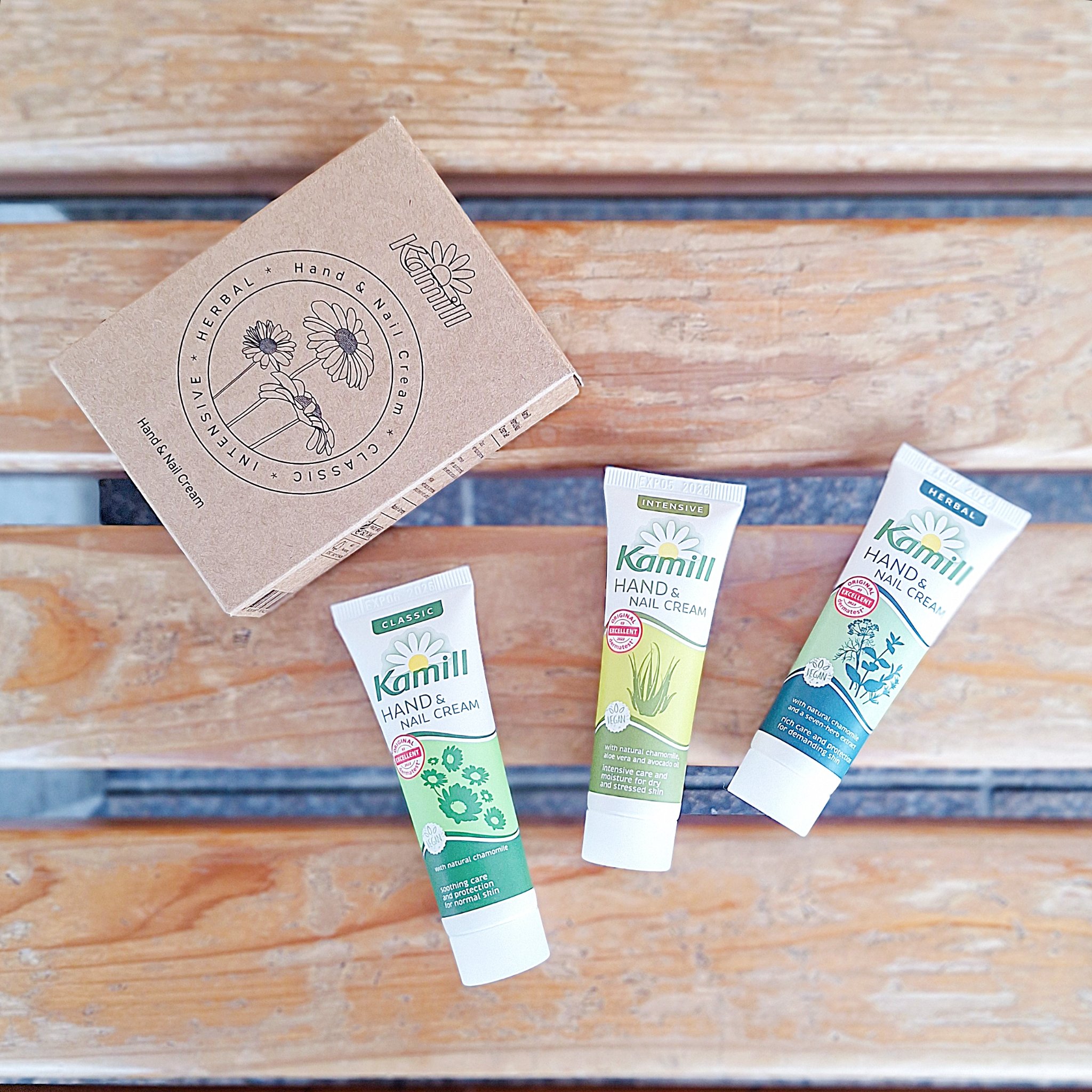 ハンド＆ネイルクリームミニ 企画セット30ml*3/カミール/その他キットセットを使ったクチコミ（2枚目）