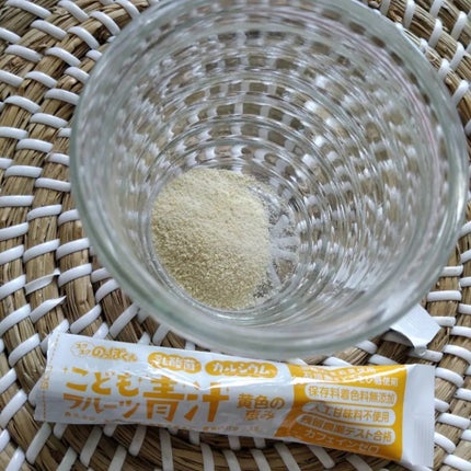 こどもフルーツ青汁/スクスクのっぽくん/青汁を使ったクチコミ(3枚目)