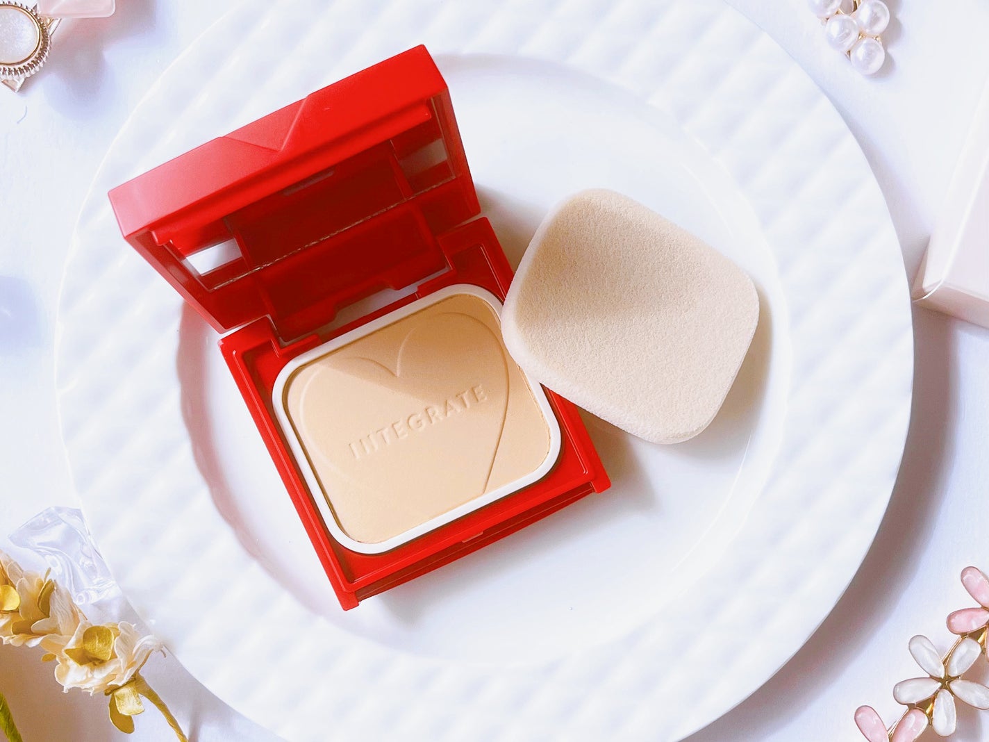 プロフィニッシュファンデーション/インテグレート/パウダーファンデーションを使ったクチコミ(2枚目)