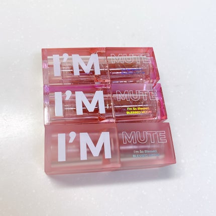 アイムミュートリップスティック/BLESSED MOON/口紅を使ったクチコミ(2枚目)